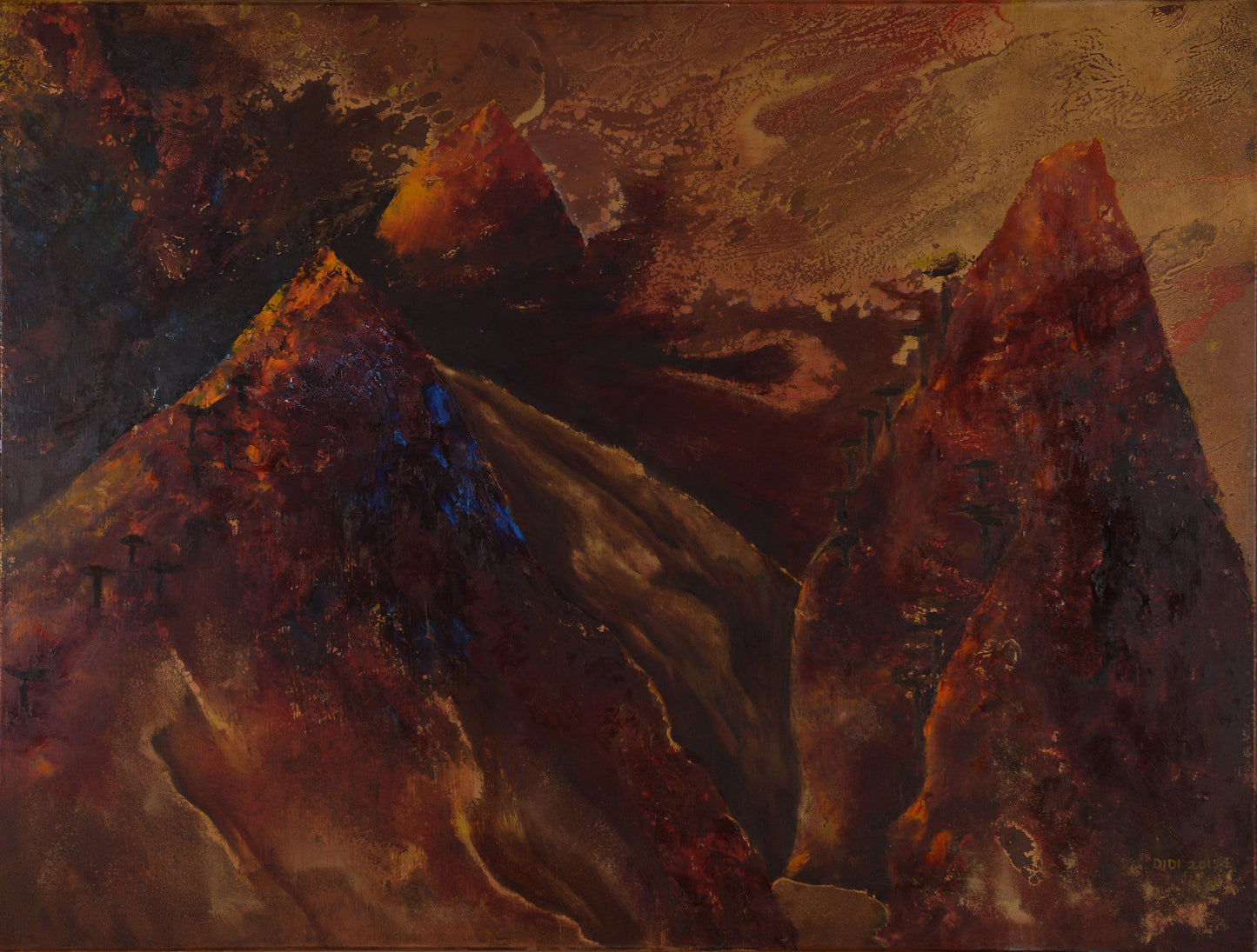 Golden Mountain Peaks
